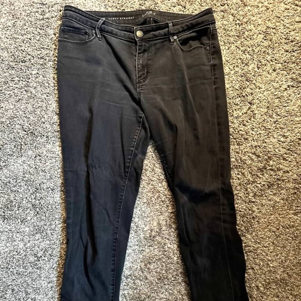 Ann Taylor Loft Black Jeans